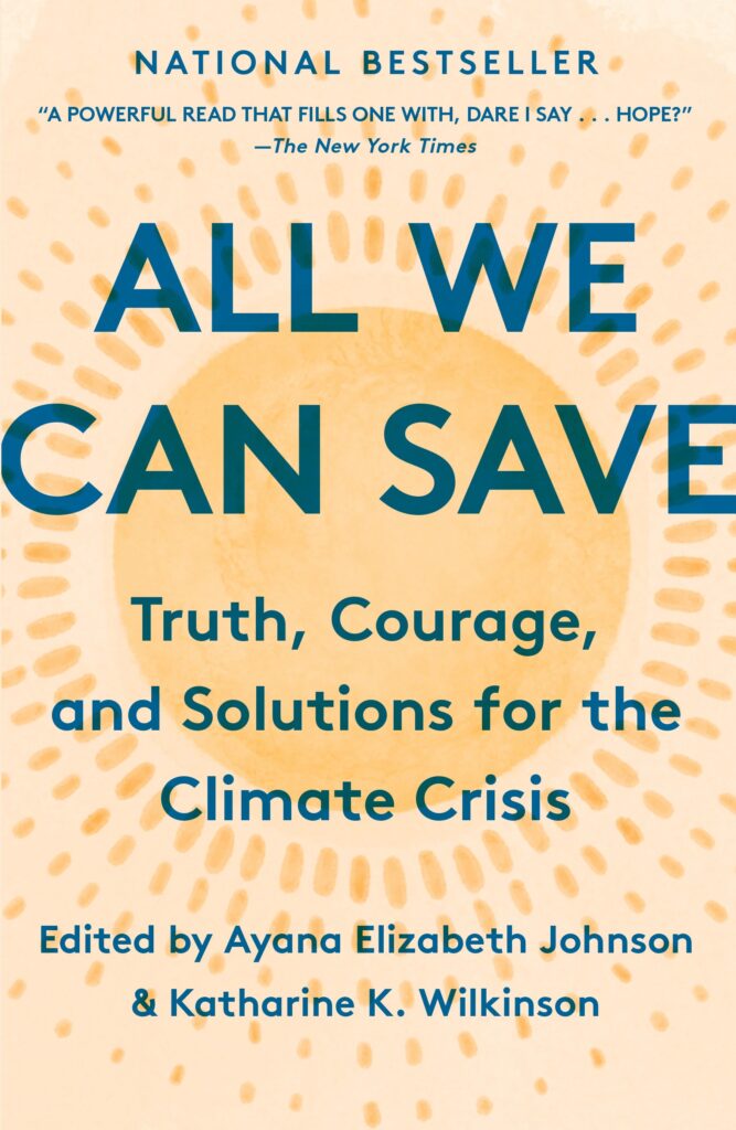 An image of the cover of All We Can Save