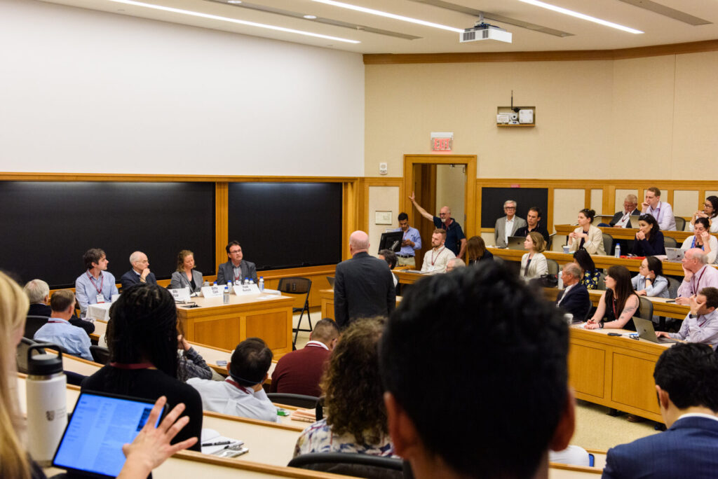 Experts take questions from participants at the Harvard Climate Action Week panel on June 10th.