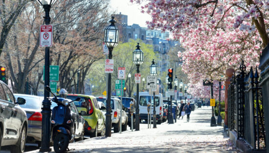 spring in Boston