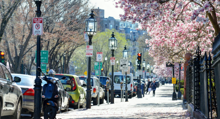 spring in Boston