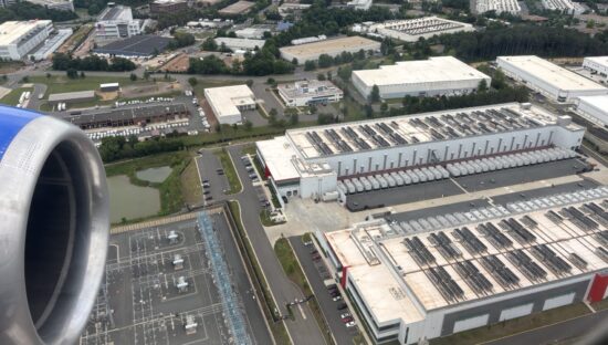Data centers in Ashburn, Virginia.