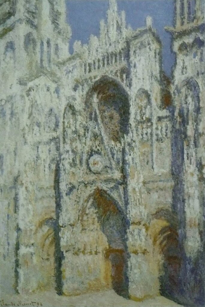 Monet painting of the Rouen Cathedral